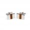 silver tone bar tigerwood bar banded cufflinks 1.jpg